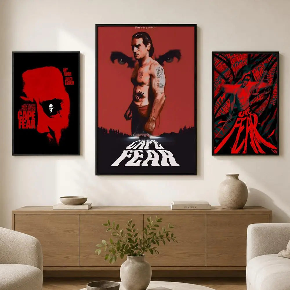 Cape Fear Movie Poster – Self-Adhesive HD Wall Art Decor