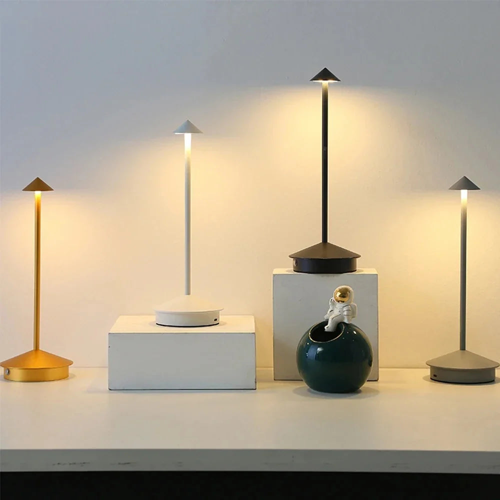 Rechargeable Cordless LED Touch Table Lamp | 3-Level Dimmer