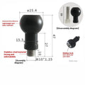 Motorcycle Camera Ball Head Mount Connector M6 M8 M10 Screw