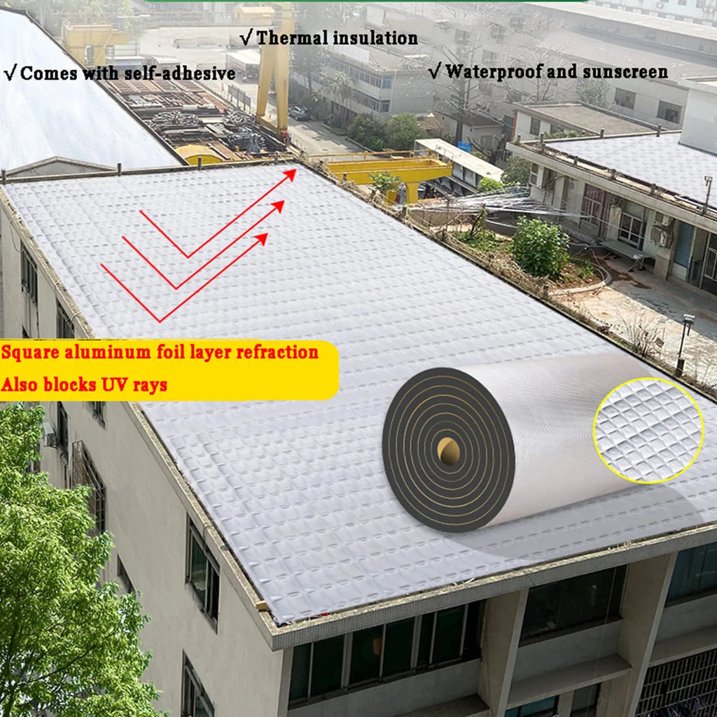 10mm Thermal Insulation & Sound Deadening Foam Mat Roll