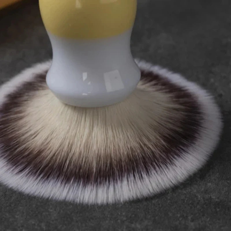 2026 YAQI Naicha Milk Tea Synthetic Hair Wet Shaving Brush Handle