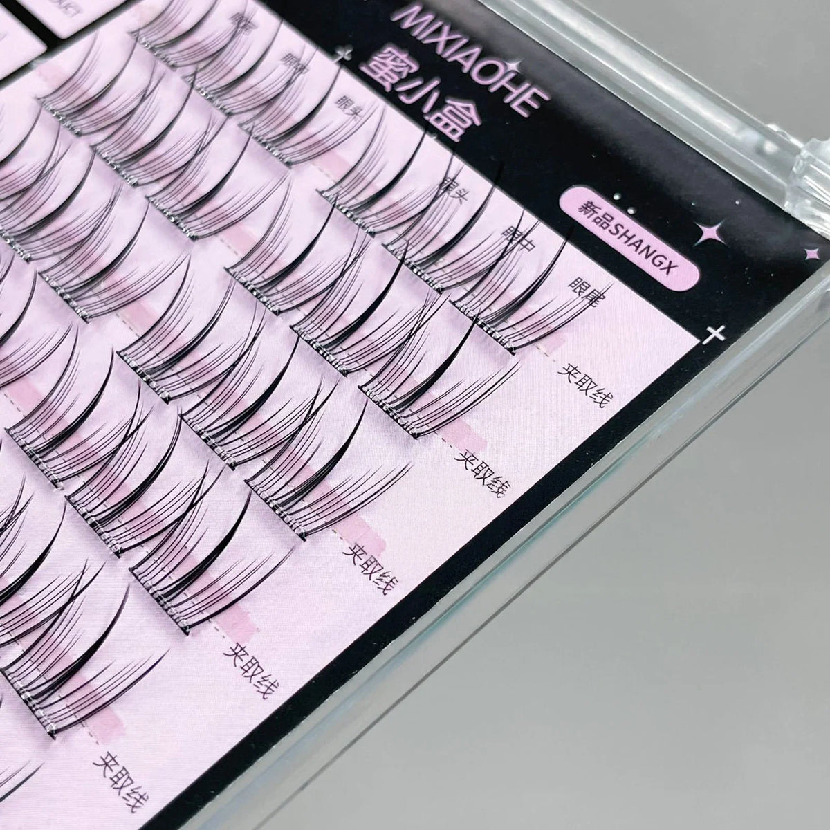 Korean Wispy Cluster Lash Extensions – Glue-Free Natural DIY