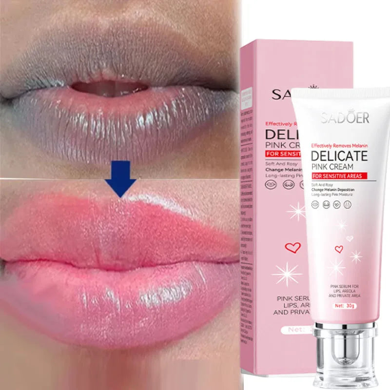 SADOER Brightening Lip Balm Mask – Hydrate, Exfoliate & Nourish