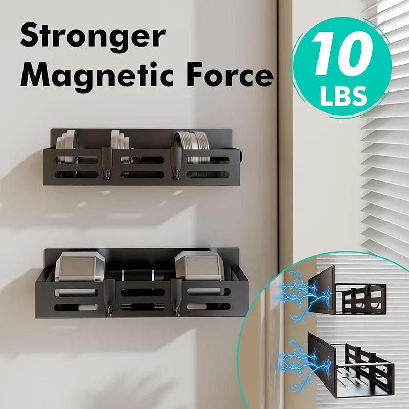 Magnetic Side Shelf for Fridge & Microwave – No Drill Storage