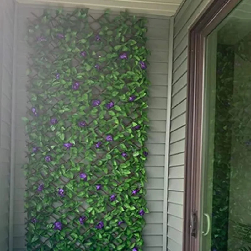 Artificial Hedge Privacy Fence Screen – Fake Leaf Wall Panel
