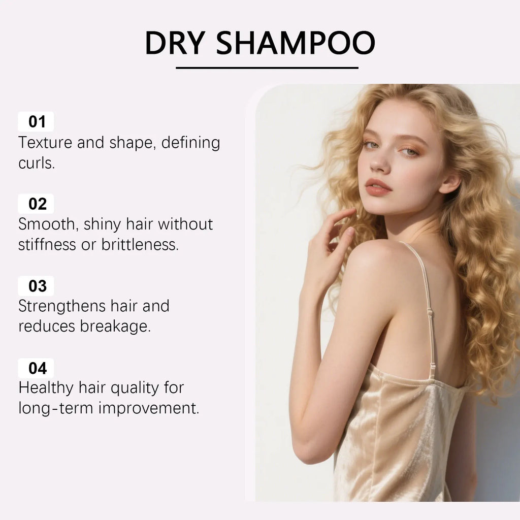 Jaysuing Portable Dry Shampoo Spray – Oil Control & Volume