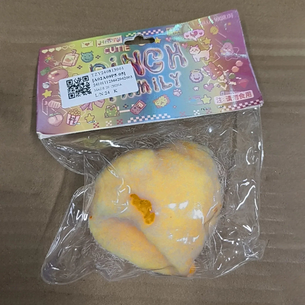 Handmade Squishy Chicken Plush Toy – Soft Squeeze Fidget Gift