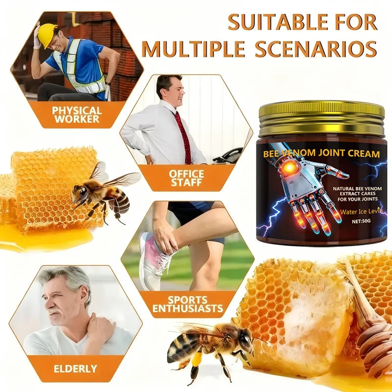 Bee Venom Cream with Hyaluronic Acid | Deep Moisturizing