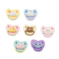 10 Pcs Mini Resin Dollhouse Pacifiers – Animal Doll Accessories