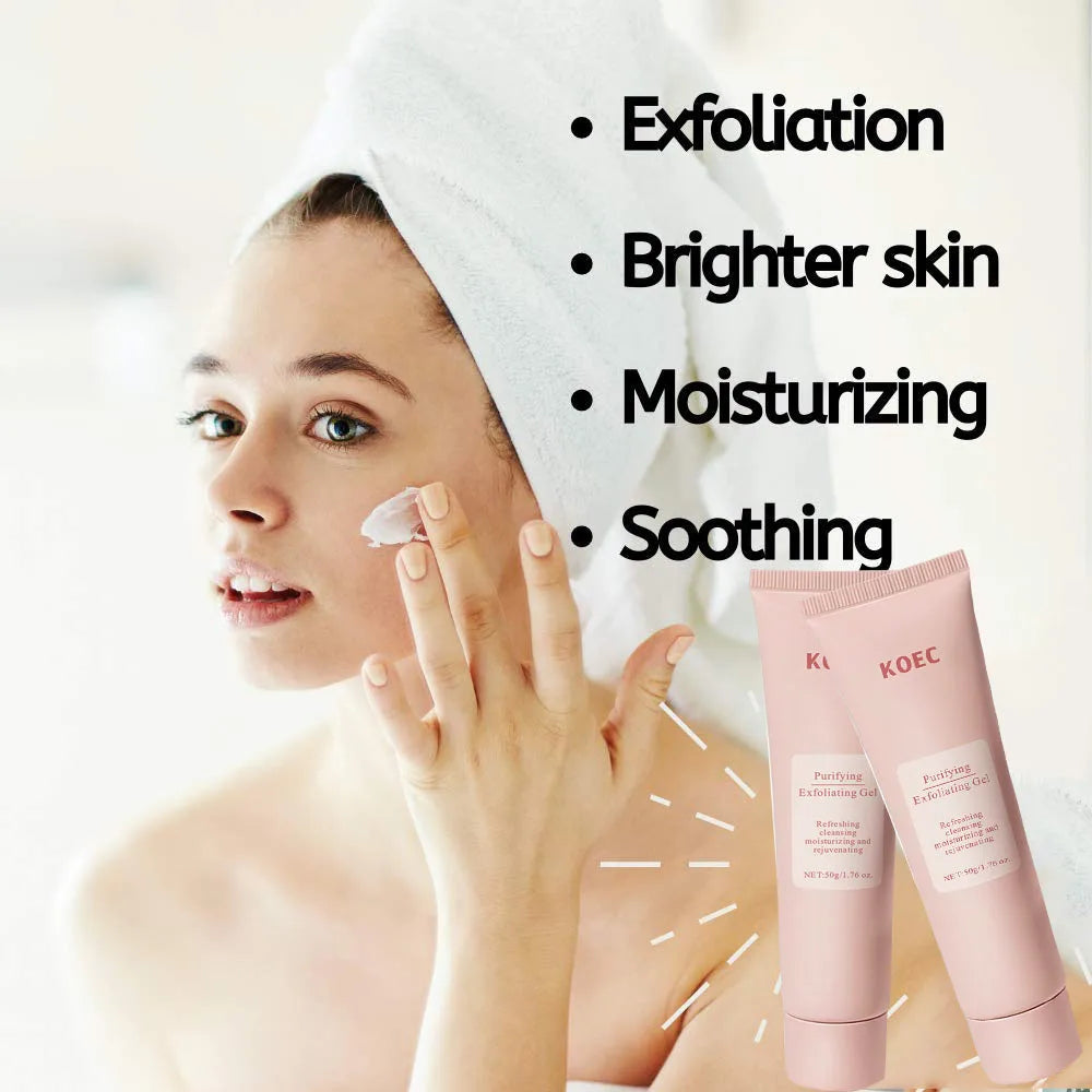 Revitalize Skin Fruit Acid Peeling Gel Facial Cleansing Exfoliating
