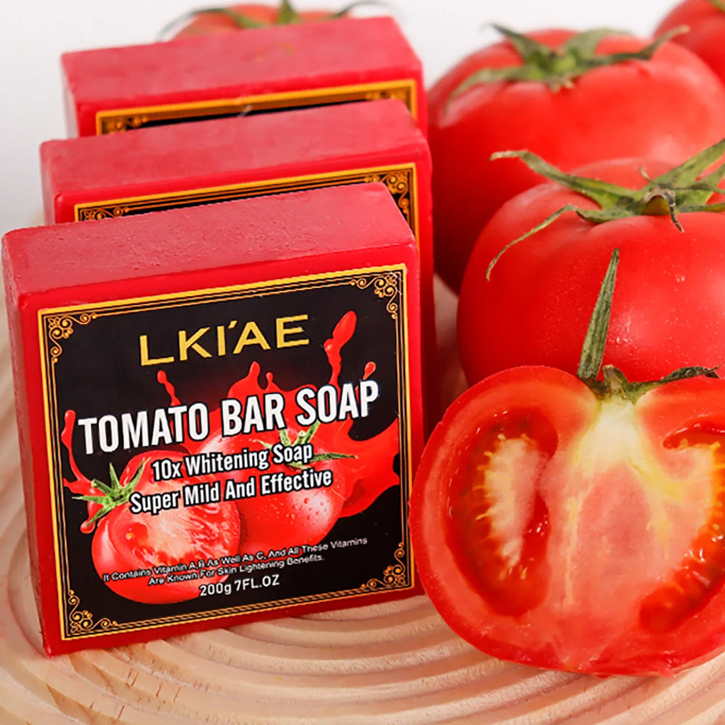 AILKE Tomato Natural Bar Soap – Brightening & Oil Control 200g