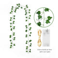 2M LED Artificial Green Vine String Lights | Wedding & Home Decor