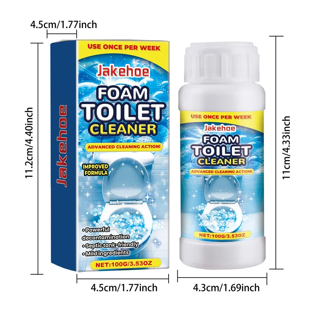 360° Foaming Toilet Bowl Cleaner – Descaling & Deodorizing