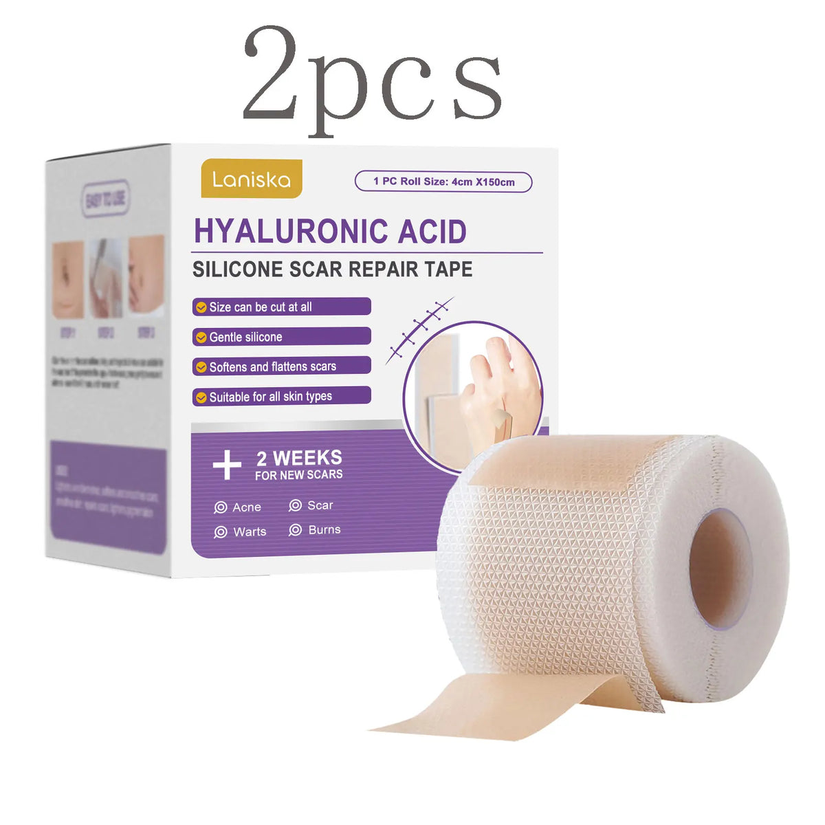 Laniska Silicone Skin Care Patch – Smooth & Moisturizing