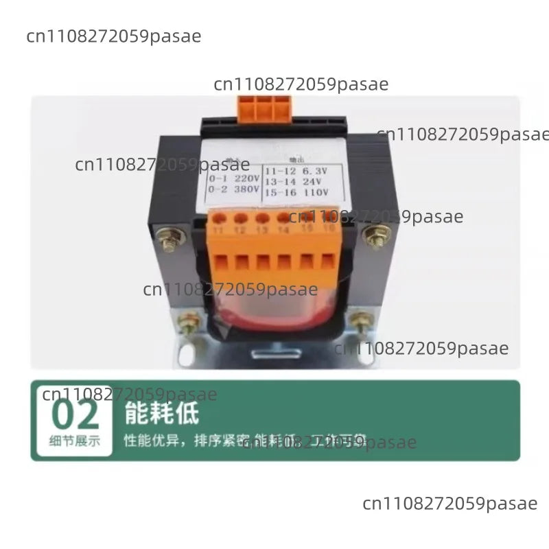 JBK3/JBK5 Machine Tool Control Transformer – Dry Isolation 63–250VA