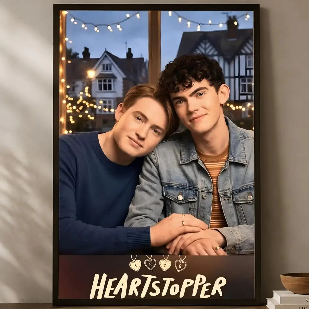 Heartstopper Series H Self-Stick HD Wall Art Poster – Waterproof