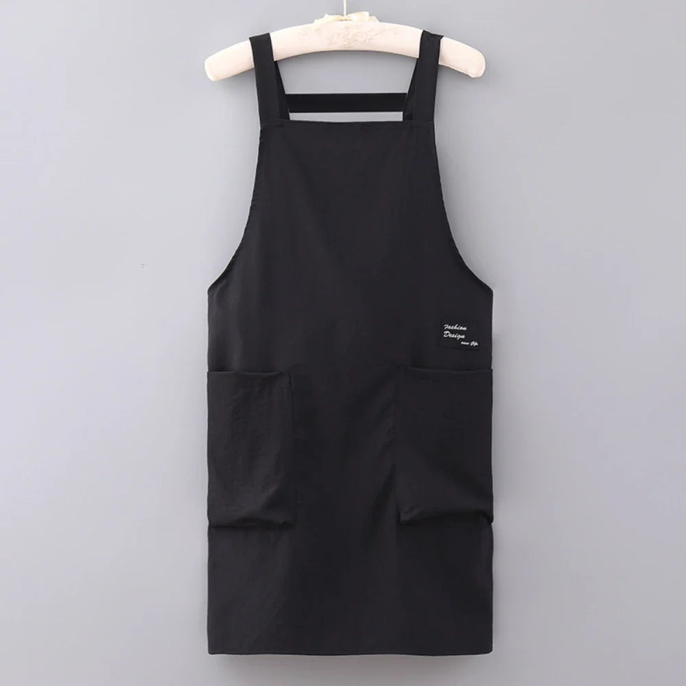 Household Apron Men Women Japanese Barber Coffee Workwear Oil-proof
