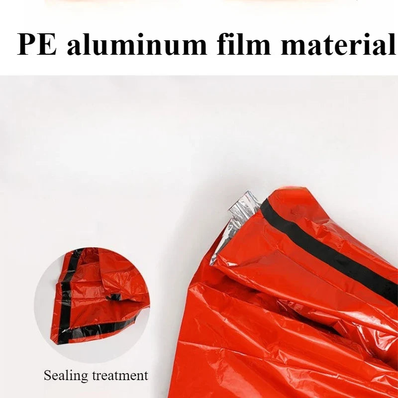 Emergency Mylar Survival Sleeping Bag | Thermal EDC Camping Gear