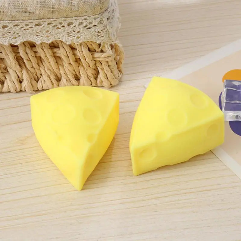 Cheese Squishy Slow Rising Fidget Toy for Adults & Teens