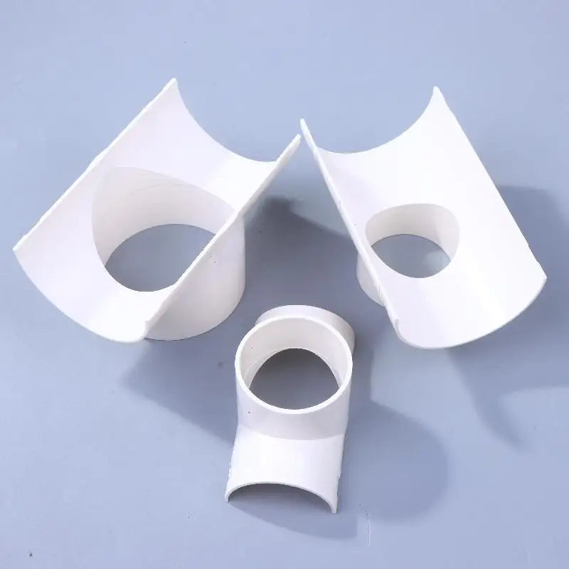 PVC Open Tee Pipe Joint Repair Patch Drain Adapter Tube Connectors
