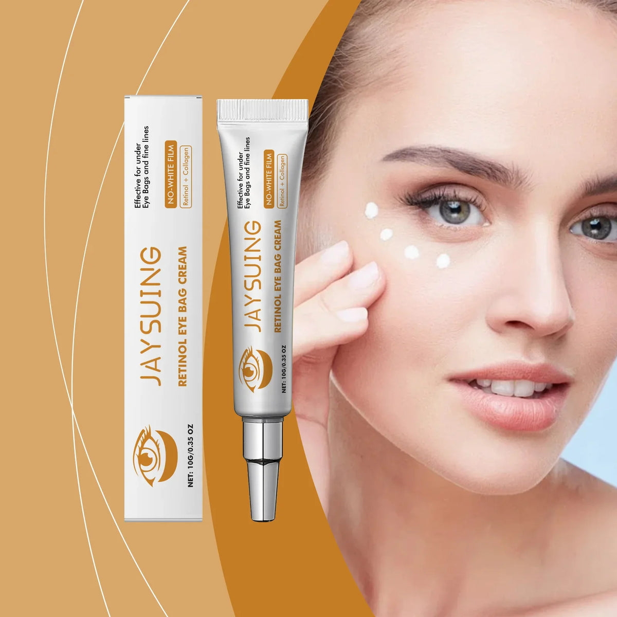 Retinol Eye Cream – Dark Circles, Bags & Wrinkles | Jaysuing
