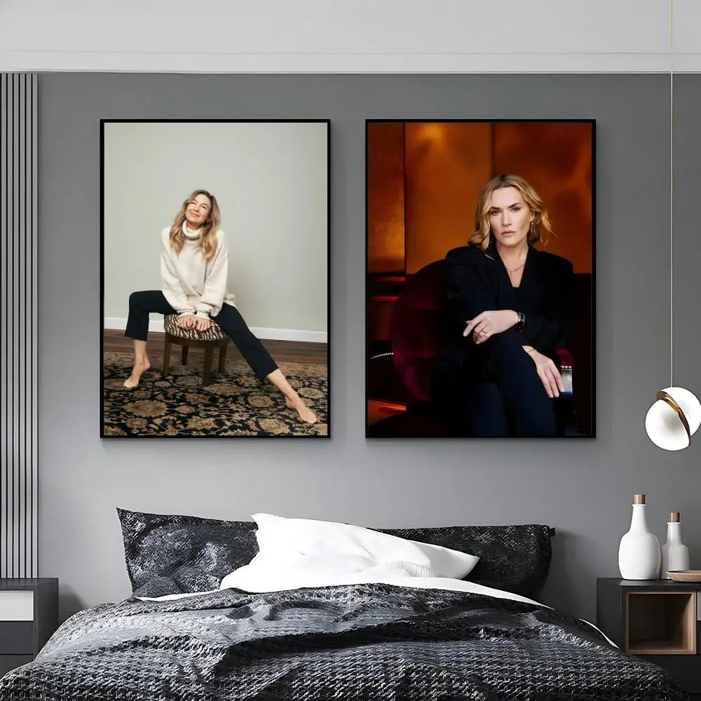 Renee Zellweger HD Poster – Waterproof Wall Art Home Decor