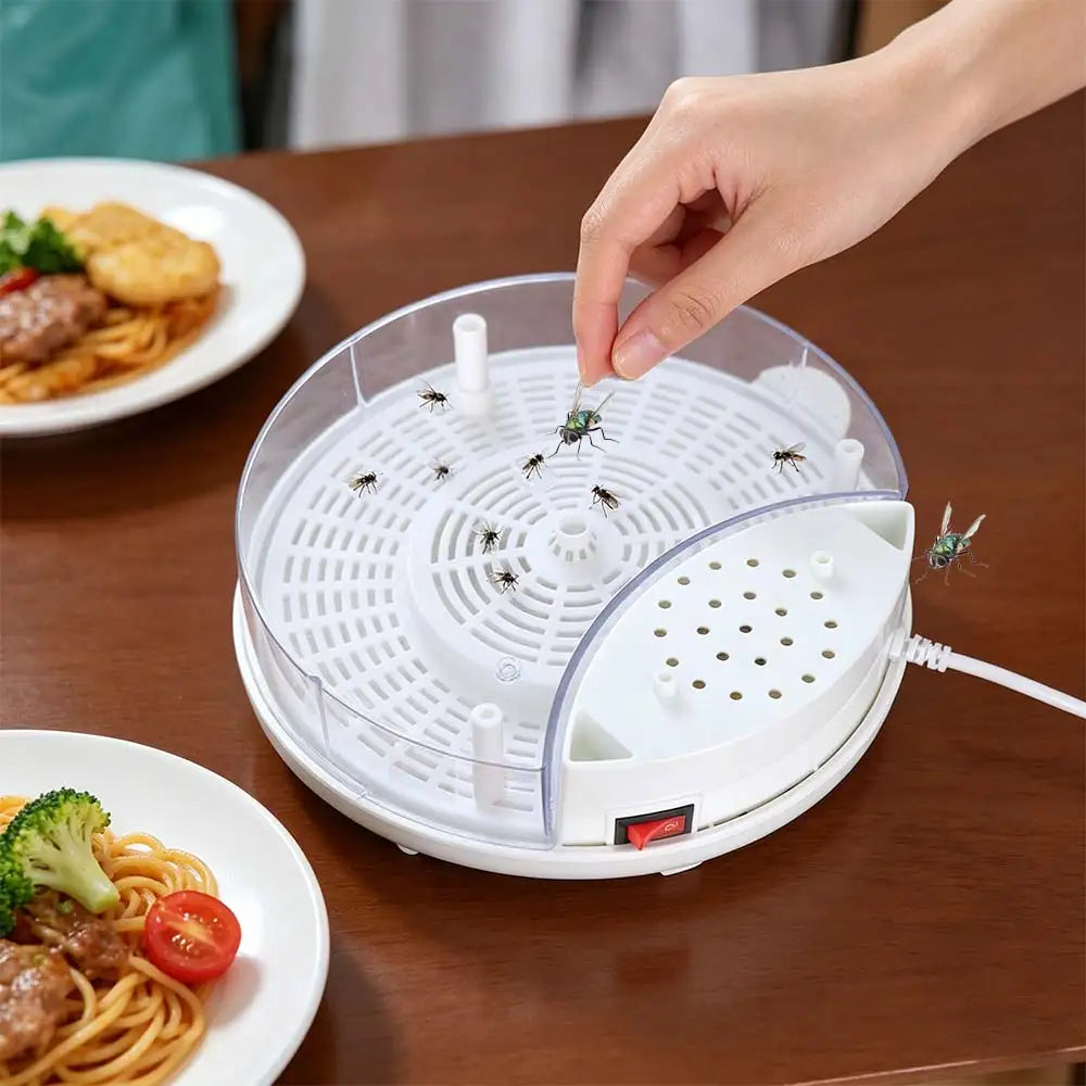 USB Electric Fly Trap – Silent Automatic Indoor Insect Catcher