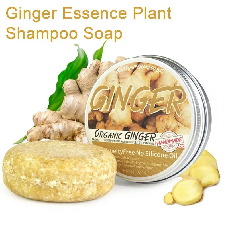 SADOER Ginger & Lavender Shampoo Bar – Soft, Silky Hair
