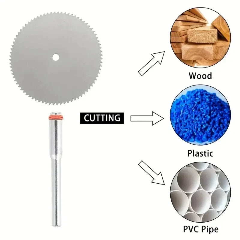 11-Pc Mini Circular Saw Blade Set 22mm 25mm 32mm | Wood & Metal