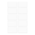 10-Pack Clear PVC Card Sleeves | Credit & ID Card Protectors