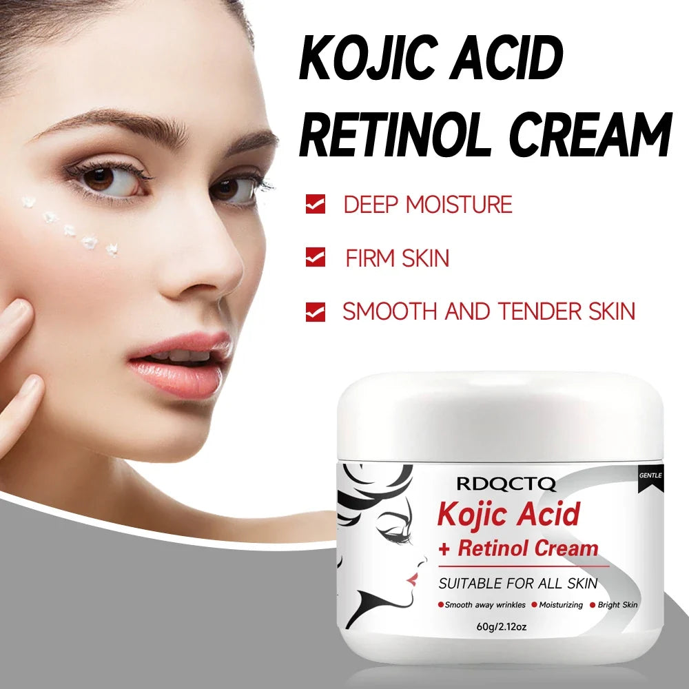 Kojic Acid & Retinol Face Cream – Daily Moisturizer 30/60g