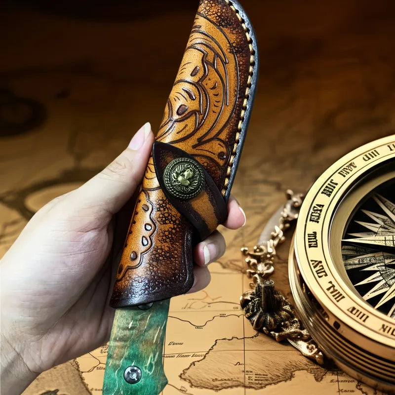 Damascus Steel Boning Knife – Hand-Forged VG10 Chef's Knife