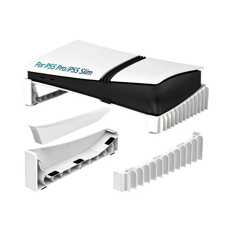 PS5 Slim & Pro Horizontal Stand – Holds 12 Game Discs