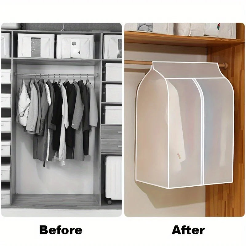 Clothing Dust Cover Transparent Dress Garment Storage Bag Case