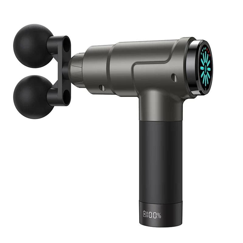 50W Electric Fascia Massage Gun – Deep Muscle Massager