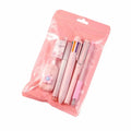 6-Piece Cartoon School Stationery Set – 6 Color Ballpoint Pens