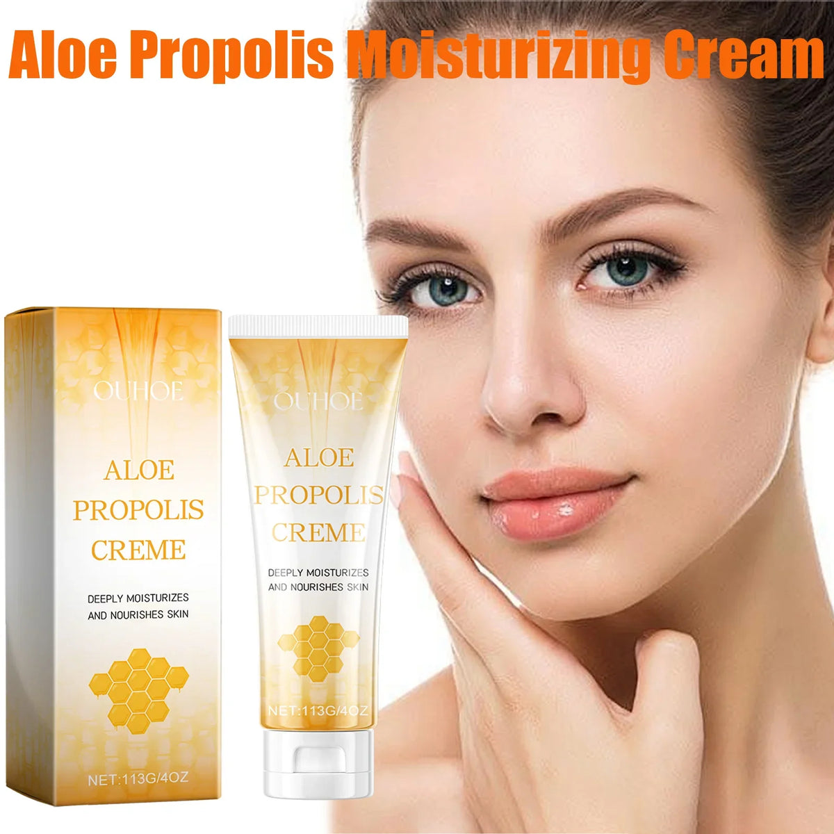 Aloe Propolis Moisturizing Cream – Anti-Aging Face & Body