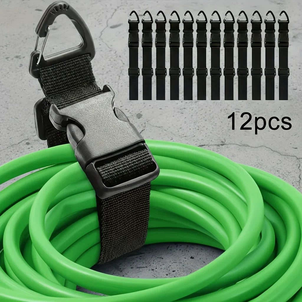 Adjustable Extension Cord Holder Organizer | Triangle Clips