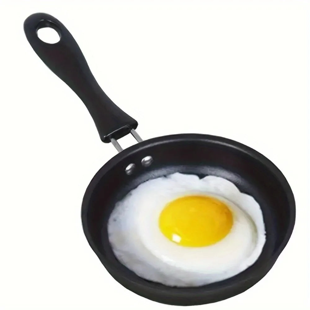 Mini Non-stick Skillet Cast Iron Handle Egg Frying Pan Suitable
