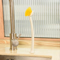 Long Handle Dishwashing Brush with Suction Cup | Kitchen Scrubber