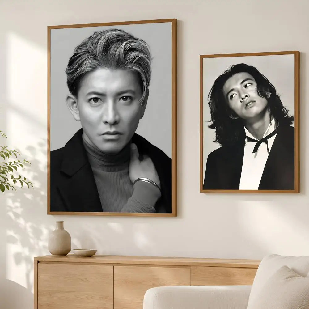 Takuya Kimura HD Wall Art Poster – Self-Stick Waterproof