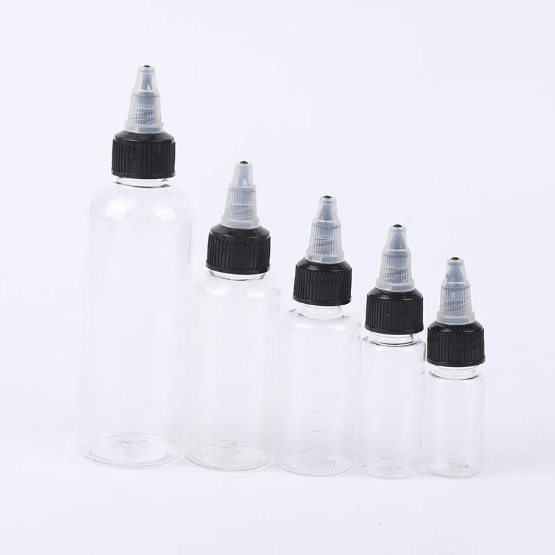 Refillable Squeeze Bottles Twist Cap & Graduated Scale | 10–100ml