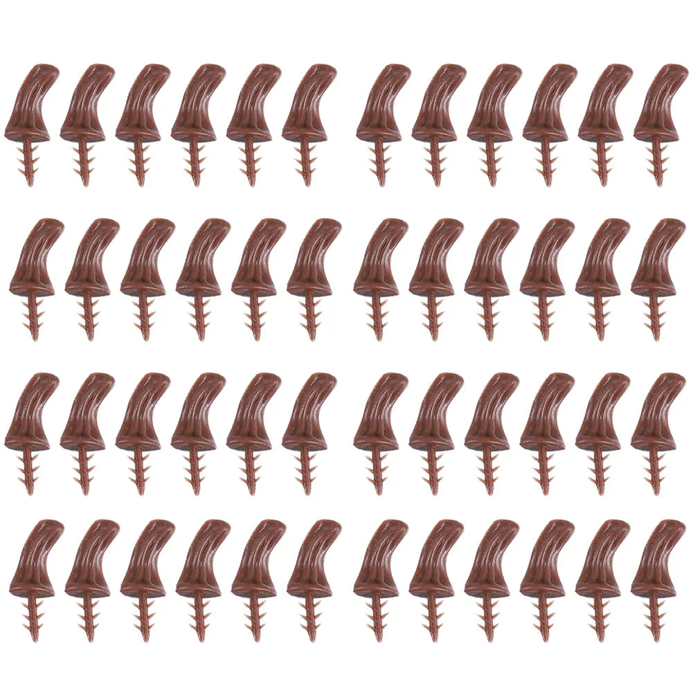 48-Pack Artificial Pumpkin Stems for Halloween DIY Crafts