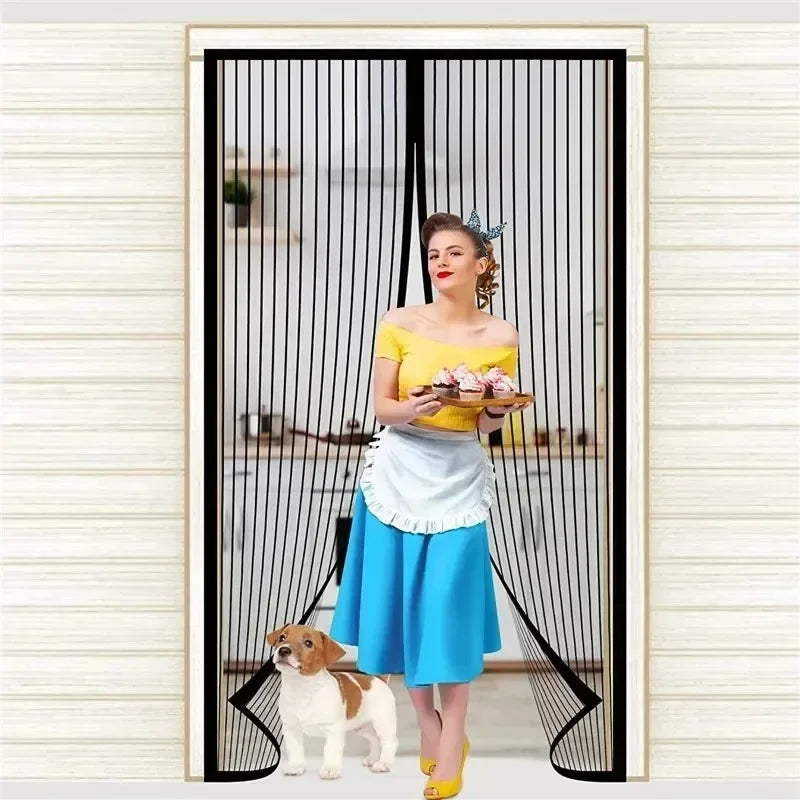 Magnetic Mosquito Net Door Curtain – Insect Screen Mesh