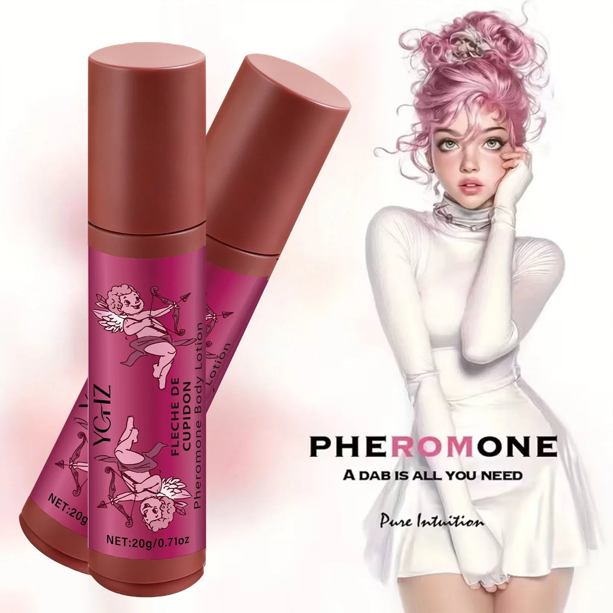 YCHZ Rose Deodorant Balm – 72Hr Odor Control & Moisturizing