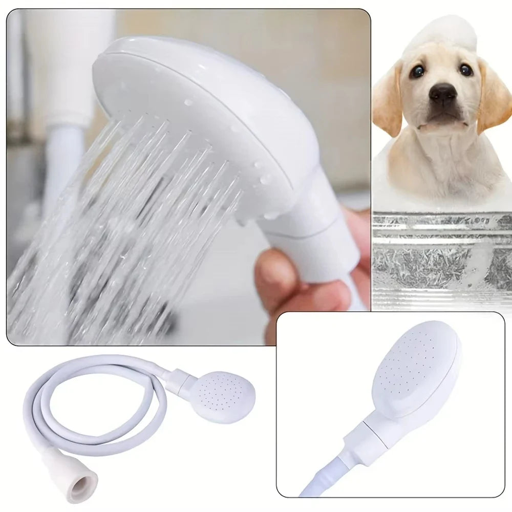 Handheld Shower Head Sprayer with Hose – Sink & Pet Wash