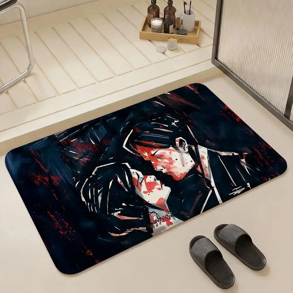 My Chemical Romance Flannel Floor Mat – Non-Slip Indoor Rug