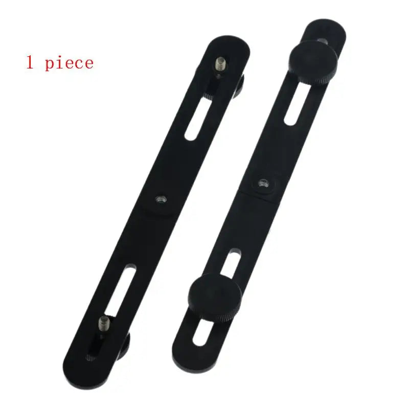 Flash Bracket Tripod with 2 Hot Shoe Adapters for DSLR