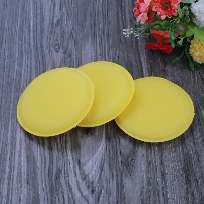 12-Pack Car Wax Foam Sponge Applicator Pads – Auto Detailing