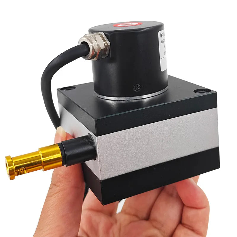 E38S Rope Pull Encoder 5-24V NPN 600/1000PPR Distance Sensor